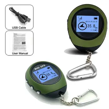 Mini GPS Tracker za Sledenje Naprava Potovalni Prenosni Keychain Lokator Pathfinding motorno kolo Vozila Šport Ročni Keychain