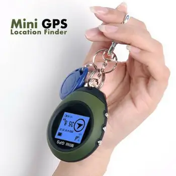 Mini GPS Tracker za Sledenje Naprava Potovalni Prenosni Keychain Lokator Pathfinding motorno kolo Vozila Šport Ročni Keychain