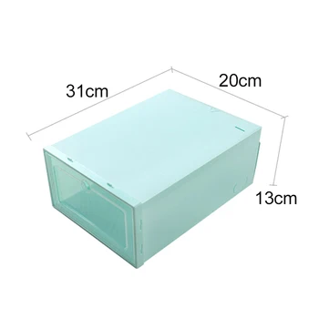 Shranjevanje Čevljev Škatla Za Shranjevanje Čevljev Box Prozorni Čevlji Predal Primeru Stackable Manjše Izdelke Škatla Za Shranjevanje Rack Organizator