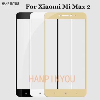 Za Xiaomi Mi Max 2 Polno Zajetje Kaljeno Steklo 9H 2.5 D Premije Screen Protector Film Za Xiaomi Mi Max 2 Max2 6.44