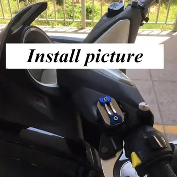 Spremenjeno Motocikel NMAX CNC aluminijasta prednja Zavora Sklopka Tekočine Rezervoar rezervoar skp kritje za yamaha nmax155 2016 2017 2018 2019