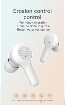 TWS Brezžične Slušalke Bluetooth se Dotaknite 5.0 Slušalke Android Slušalke R5 Zmanjšanje Hrupa Slušalke Slušalke Slušalke Dropship