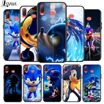 Srčkan Sonic Hedgehog Igra Za Samsung Galaxy A9 A8S A8 A7 A6S A6 A5 A3 A750 Plus 2018 2017 2016 Star Črn Telefon Primeru