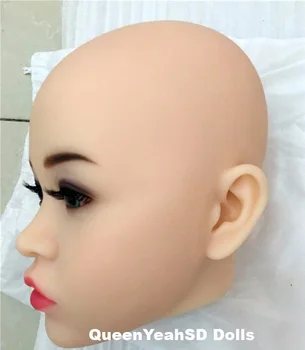 Ustni glavo za resnično lutka sex lutka, lutka ljubezen, japonski realistične lutke glavo fit 135 cm do 168cm telo