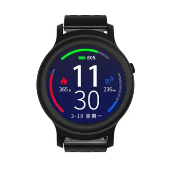 Unisex Nov Slog Krog Zaslon Smart Watch Srčnega utripa, Spremljanje Šport Multi-funkcionalne Smartwatch