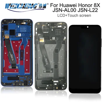 Za Huawei Honor 8X Max LCD-Zaslon na Dotik Z Okvirjem Za Čast Ogledati 10 Lite Zaslon Čast 8X LCD JSN-L21 L22 L23 L42 LX1