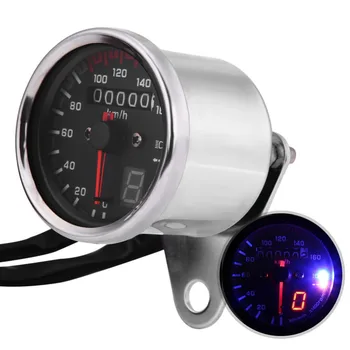 Univerzalno motorno kolo Digitalni Števec merilnik Hitrosti merilnik vrtljajev Merilnik z LED Indikator Motoristična Oprema