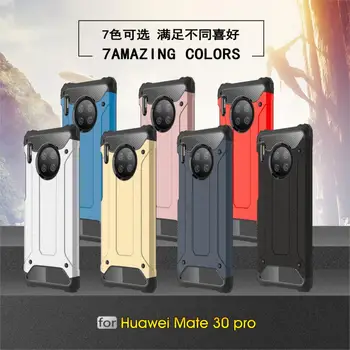 Za Huawei Mate 30 Pro Primeru Anti-knock Krepak Oklep Cover Mate 30 Pro TPU Silikon Telefon Odbijača Primeru Za Huawei Mate 30 Pro 5G