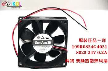 Novi Originalni SANYO 109R0824G4021 8025 24V 0.2 A 8 cm Inverter hlajenje ventilator