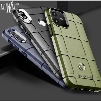 Vojska Zelena Krepak Oklep Primeru Za Motorola Moto Ena Moč 2 P50 P40 Igrajo P30 Opomba Robu+ Plus Hyper Pro Zoom Vizija Akcijskega Pokrov