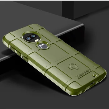 Vojska Zelena Krepak Oklep Primeru Za Motorola Moto Ena Moč 2 P50 P40 Igrajo P30 Opomba Robu+ Plus Hyper Pro Zoom Vizija Akcijskega Pokrov