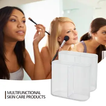 Plastične Nakit Škatla za Shranjevanje Kozmetika Ličila Primera Polje Veliko Ličila Organizator nego kože shranjevanje predal Organizator