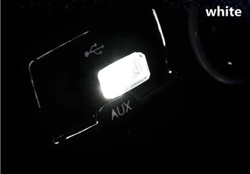 Avto styling USB Dekorativne Svetilke za Razsvetljavo LED Vzdušje Luči za Subaru XV Gozdar Outback Legacy Impreza XV BRZ Tribeca