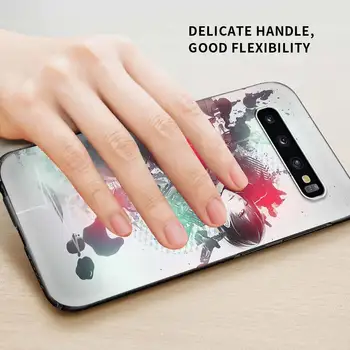 Mehka Primeru Telefon Pade Pokrovček za Samsung Galaxy Note 20 10 Plus 5G Opomba 9 Opomba 8 Silikonski Luksuzni Coque Anime Odbojka Haikyuu