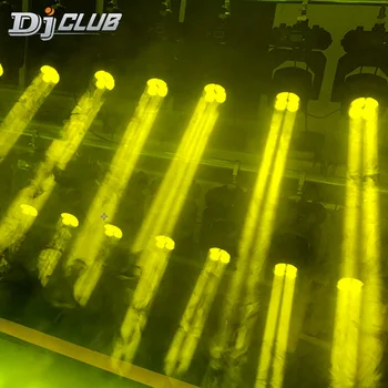 Led Mobilni Svetlobe Super Pramen 4X25W DMX Gibljive Glave 100W Popoln Učinek Razsvetljavo Za Dj Disco Party Kažejo