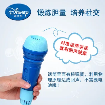 Original Disney Princesa Mickey Mouse Echo Mikrofon Echo Mikrofon Otrok Učenje Glasbene Igrače