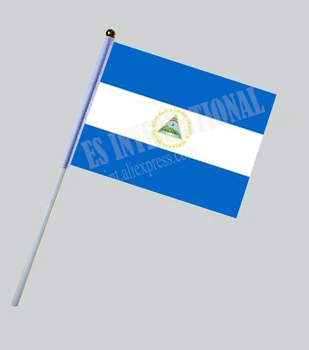Nizozemska Ročno Zastavo Nacionalni Ročno Zastavo, 14*21 cm Poliester majhnosti Flying Banner po Meri Ročno zastavo