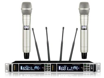 NTBD Stopnji Uspešnosti Rap Doma KTV Res Raznolikosti TC2200 Profesionalni Brezžični Mikrofon Velik Zaslon na Dolge Razdalje Sprejem