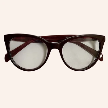 Cat Eye Glasses Okvir Letnik Pregleden Objektiv Seksi Očala Trending Stil, Blagovno Znamko, Design Optični Okviri Za Očala