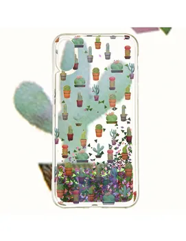 Kaktus tiskanja tekoče primeru za iPhone XS Max