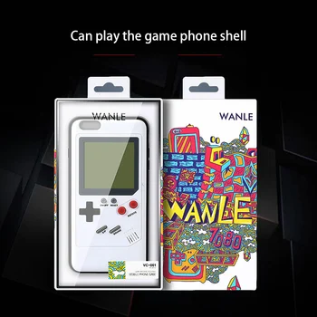 Ninetendo Gameboy Tetris Primeru Telefon Za iPhone X 7 8 Plus Retro Igra Konzola Pokrov Za iPhone 6 6S Plus Darilo Opremljena Primeru