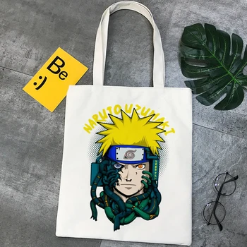 Naruto nakupovalna torba nakupovalka varovanec nakupovanje bolsas de tela eko bolso vrečko neto bolsa compra ecobag zgrabi