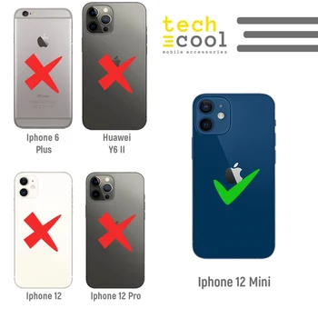 FunnyTech®Silikonsko Ohišje za Iphone 12 Mini l Med nami znakov vzorec