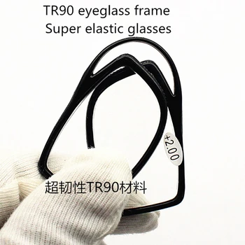 Ultra-tanek Ultra-lahkih Debelina Papirja Prenosni Anti-utrujenost Obravnavi Očala +1 +1.5 +2 +2.5 +3 +3.5 z Očali Primeru