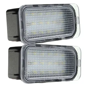 2PCS LED Rep Številko registrske Tablice Luči Svetilke brez Napak, Primerni Za OSTRENJE MK II FIESTA FIL VII MONDEO MK IV KUGA S-MAX 2008-2019