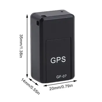 Gf07 Gsm Gprs Mini Avto Magnetne Gps Anti-Izgubil Snemanje V Realnem Času, Napravo Za Sledenje Lokator Tracker Podporo Mini Tf Kartica