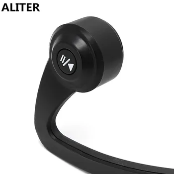 ALITER Black Prevajanje Slušalke Odprte Ear Brezžični Kosti Bluetooth Slušalke w Mic