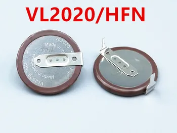 5PCS Prvotne VL2020 3V 20mAh kovanca tipa akumulatorske 180 stopinj file litijeva gumb celično baterijo za Avto Ključ Fobs