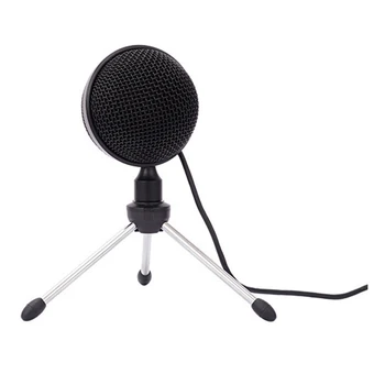 USB Mikrofon Kondenzatorski za Računalnik,Prenosni RAČUNALNIK z Mikrofoni Stojijo za Karaoke Studio Podcast,YouTube igre na Srečo,Itd.