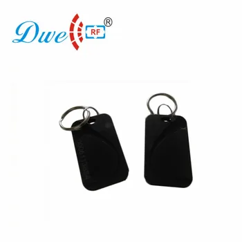 DWE CC RF 125khz EM4100 ali 13.56 mhz MF RFID Keyfob Black Card Reader Oznako Za Nadzor Dostopa K003