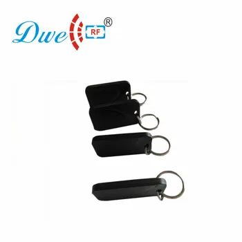 DWE CC RF 125khz EM4100 ali 13.56 mhz MF RFID Keyfob Black Card Reader Oznako Za Nadzor Dostopa K003