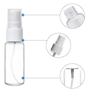 Ponovno Napolniti Spray Steklenice Potovanja Prosojne Plastične Stekleničke Parfuma Mini Prazno Kozmetični Posode Spray Ličila Orodje