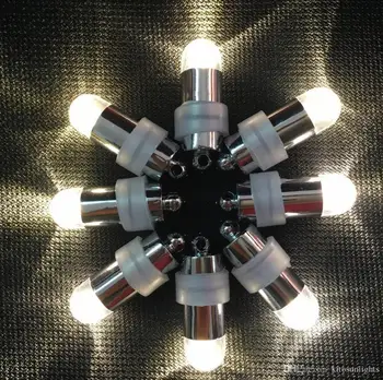 10pcs/Veliko Super Svetla Podvodna LED Floralyte Lahka, vodoodporna LED Mini Stranka Luč Za svate, Dekoracijo Dogodkov