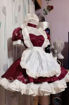 [Po meri] Anime Demon Slayer/Kimetsu ne Yaiba Tsuyuri Kanawo Devica Obleko Lolita Obleko Cosplay Kostum Halloween Brezplačna Dostava