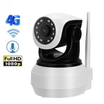 3G 4G GSM SIM Kartice za Mobilne Brezžične IP Kamere PTZ 1080P WIFI Kamera Doma CCTV Varnostni Nadzor Video P2P IR Zaznavanje Gibanja