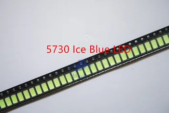 LED 5730 SMD svetilke kroglice visoko svetlost 0,5 W 500pcs/veliko ice blue light-emitting diode