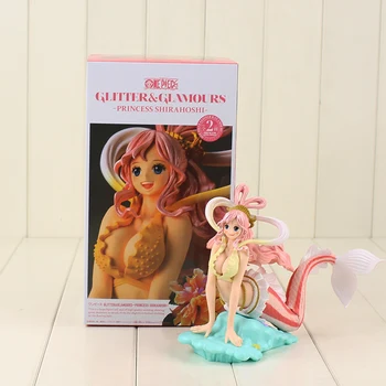 Anime Enem Kosu Shirahoshi Slika Igrača Princesa Shirahoshi morska deklica Bleščice in Glamours Lepoto Model Lutke