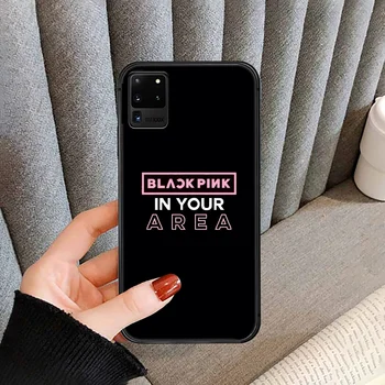 Blackpinks Dekle Skupine Lisa Telefon primeru pokrovček za SamSung Galaxy S Opomba 7 8 9 10 20 Uitra Plus E Lite črno črni pokrov luksuznih