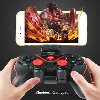 2020 Najnovejši T3 Bluetooth Brezžični Gamepad S600 STB S3VR Krmilnik za Igre Palčko Za Android IOS Mobilne Telefone PC