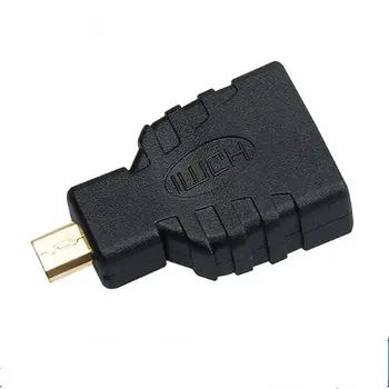 Micro-HDMI-združljiv s Adapter pozlačeno 1080P Mikro Moški S Standardom HDMI-združljiv Za Raspberry Pi 4 Model B model