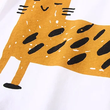 Fantje T-Shirt 2020 Nove Jesensko Zimske Risanka Barvno Ujemanje River Otroci Fantje Dolgo Rokavi Malčka Otrok Oblačila
