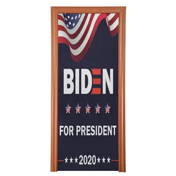 Joe Biden Za Predsednika 2020 Volitve Dekor Vhodna Vrata Zajema Domov Vrata Banner Osebno Ponovno Vrata Plakati