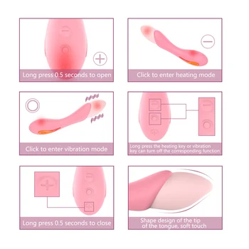 G Spot za Ogrevanje Vibrator za Ženske Dildo Sex Igrača Vibrador Vagine, Klitoris Massager Ženski Masturbator Spola Igrače za Odrasle