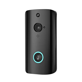 Wi-Fi Video Zvonec Kamera 720P Visual Realnem času Interkom Brezžični Video Bell s Zaznavanje Gibanja Govori Home Security Kamera