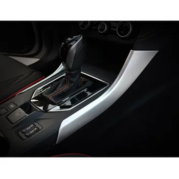 2Pcs/set Avto Notranje zadeve Prestavna Plošča Stranski Trakovi Trim Kritje Styling Primerna Za Subaru XV 2018 Auto Dodatki ABS
