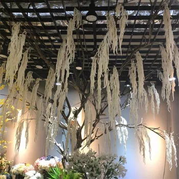 Flone 140 cm Poroko strop zavit plastični ponaredek cvet vinske trte Hotel okno poročni vrt dekor umetne rože rastlin Wisteria